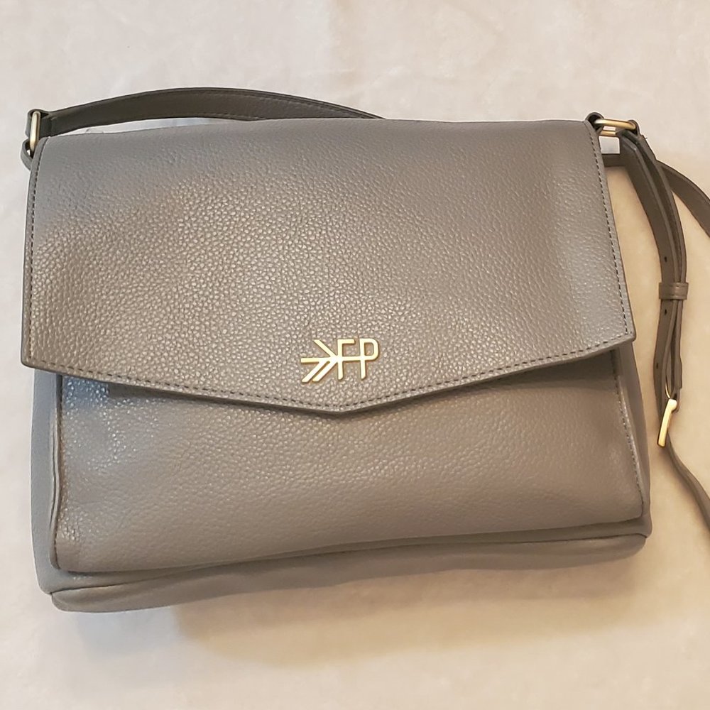 Freshly Picked Diaper/ Crossbody Bag in Stone